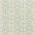 Ferne Park fabric in aqua color - pattern number FERN003 - by Schumacher in the Veere Grenney collection