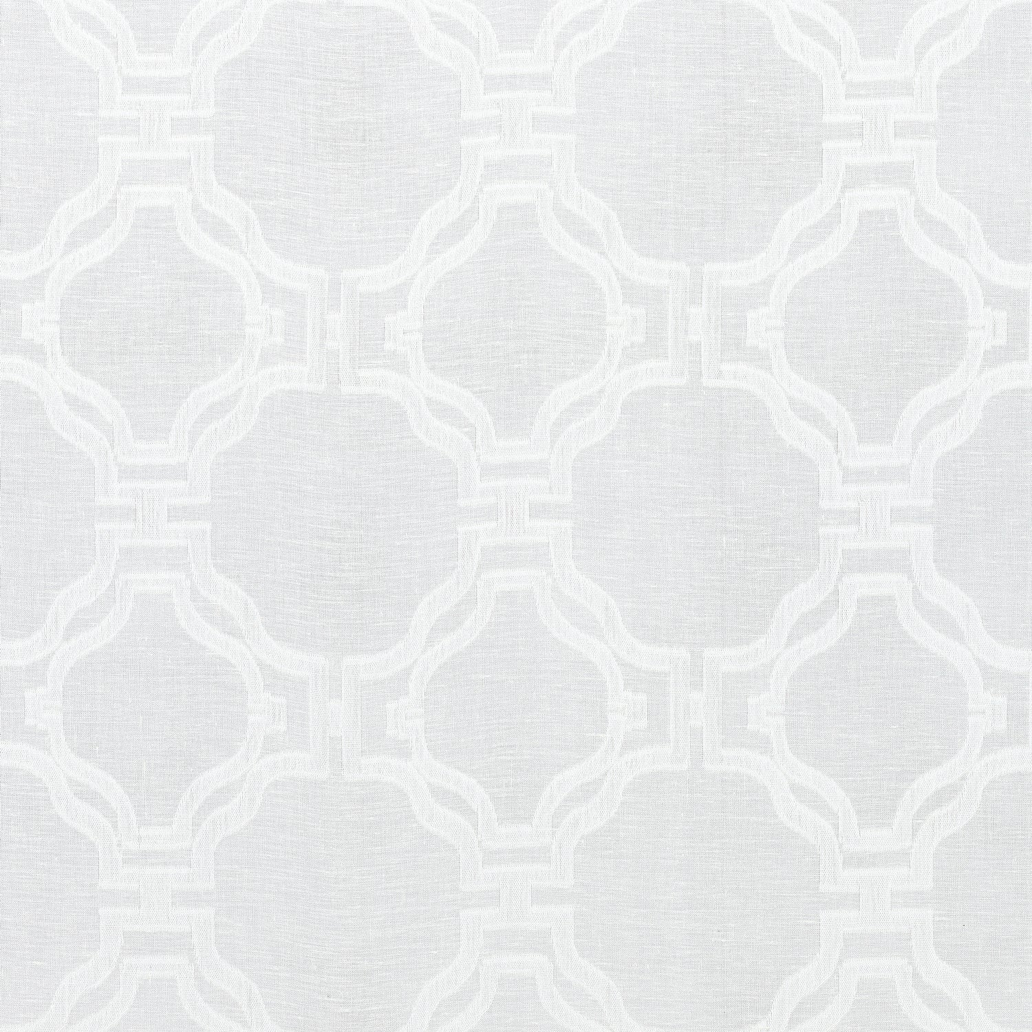 Clinton Sheer fabric in ivory color - pattern number FWW7103 - by Thibaut in the Atmosphere collection