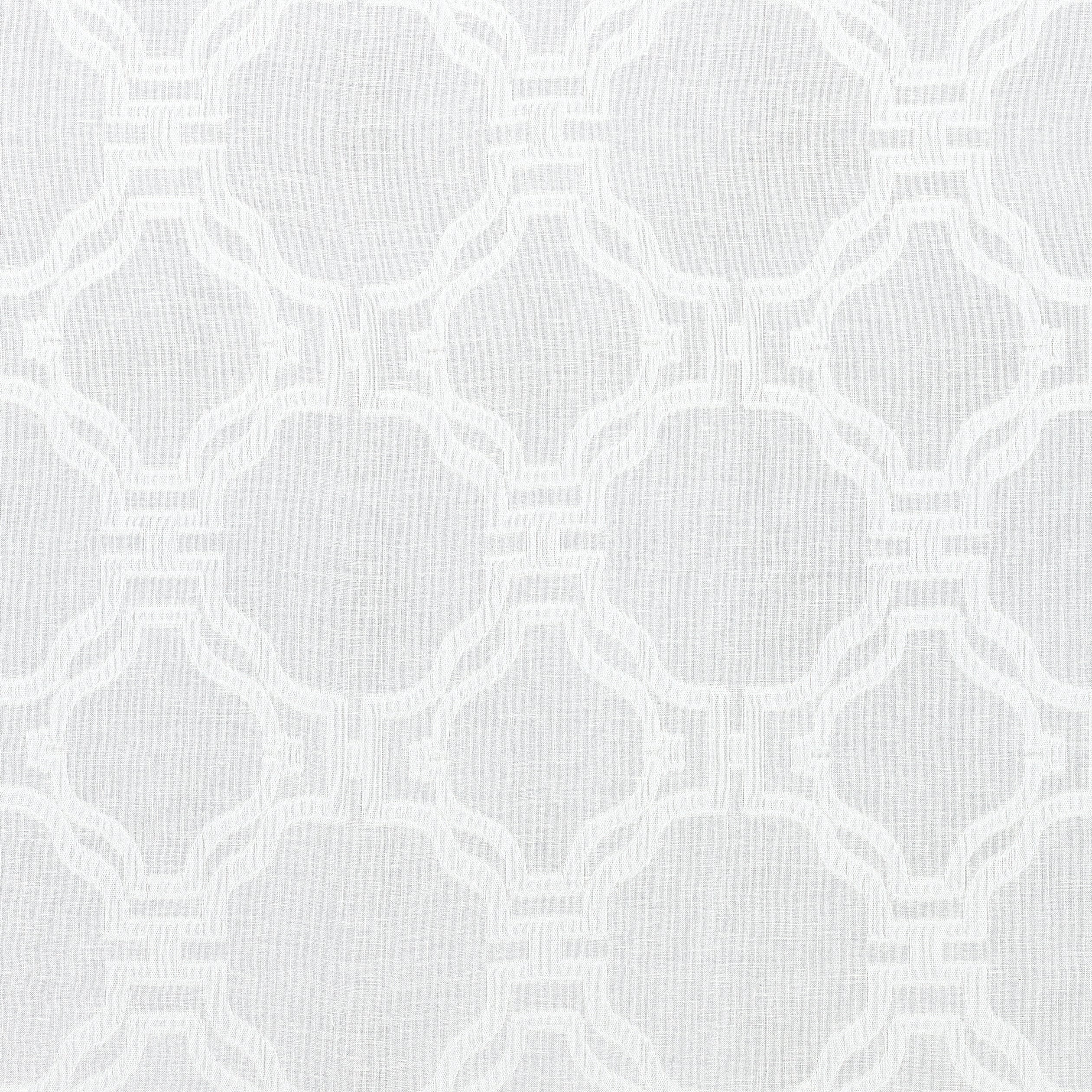 Clinton Sheer fabric in ivory color - pattern number FWW7103 - by Thibaut in the Atmosphere collection