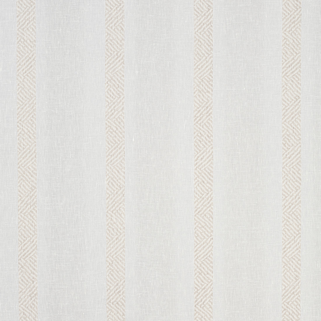 Cobble Hill Stripe fabric in champagne color - pattern number FWW7124 - by Thibaut in the Atmosphere collection