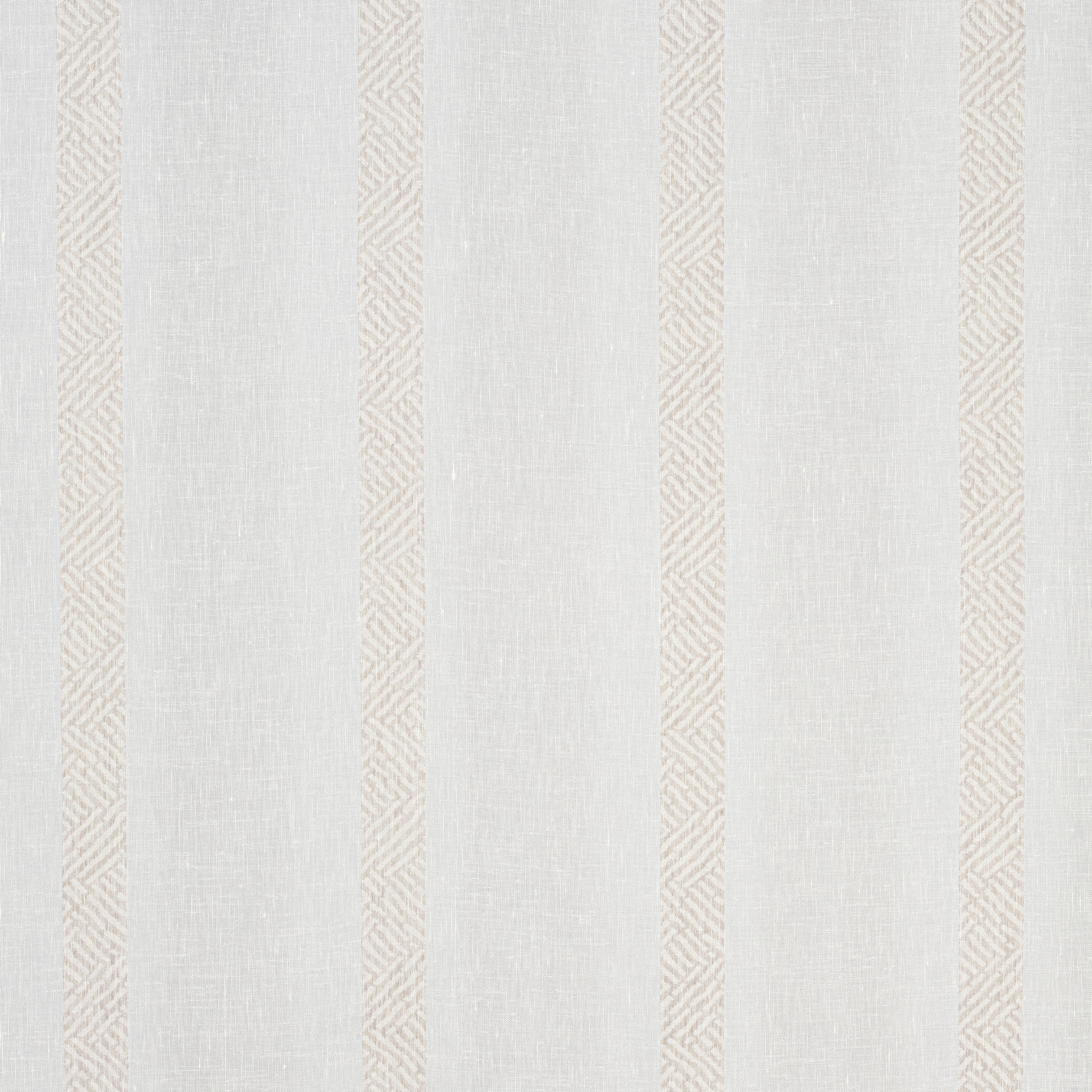 Cobble Hill Stripe fabric in champagne color - pattern number FWW7124 - by Thibaut in the Atmosphere collection