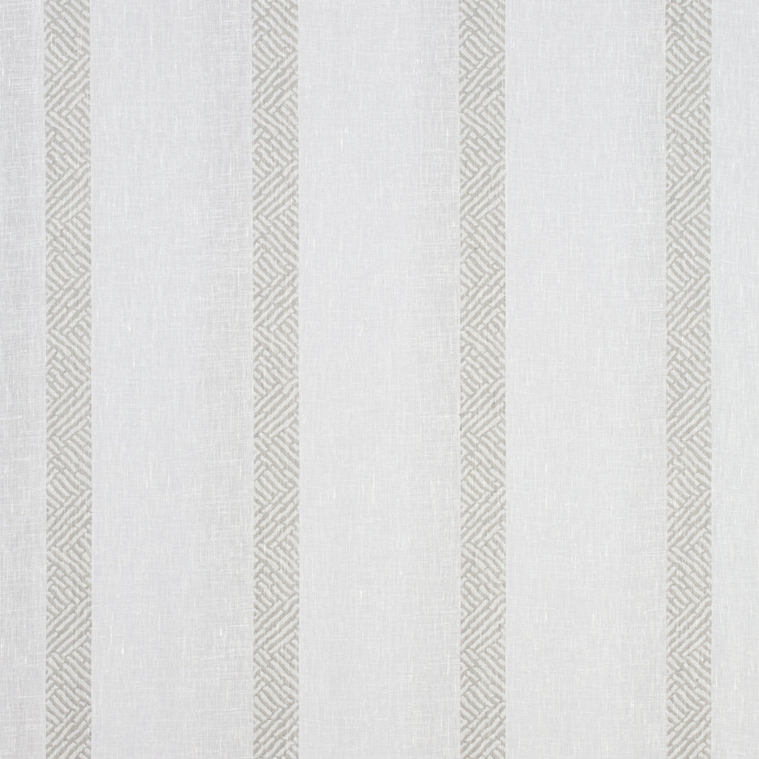 Cobble Hill Stripe fabric in smoke color - pattern number FWW7125 - by Thibaut in the Atmosphere collection