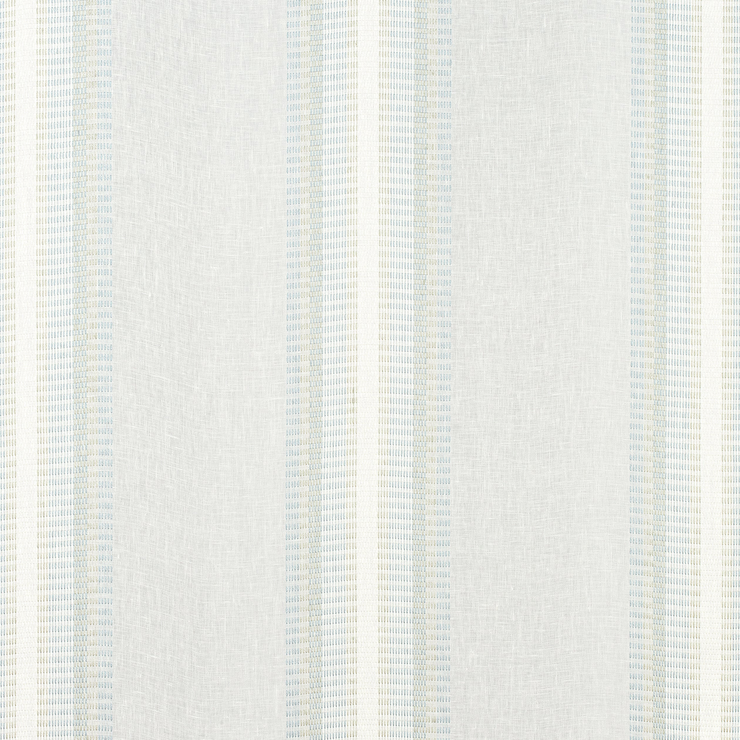 Brampton Stripe fabric in spa blue color - pattern number FWW7165 - by Thibaut in the Atmosphere collection