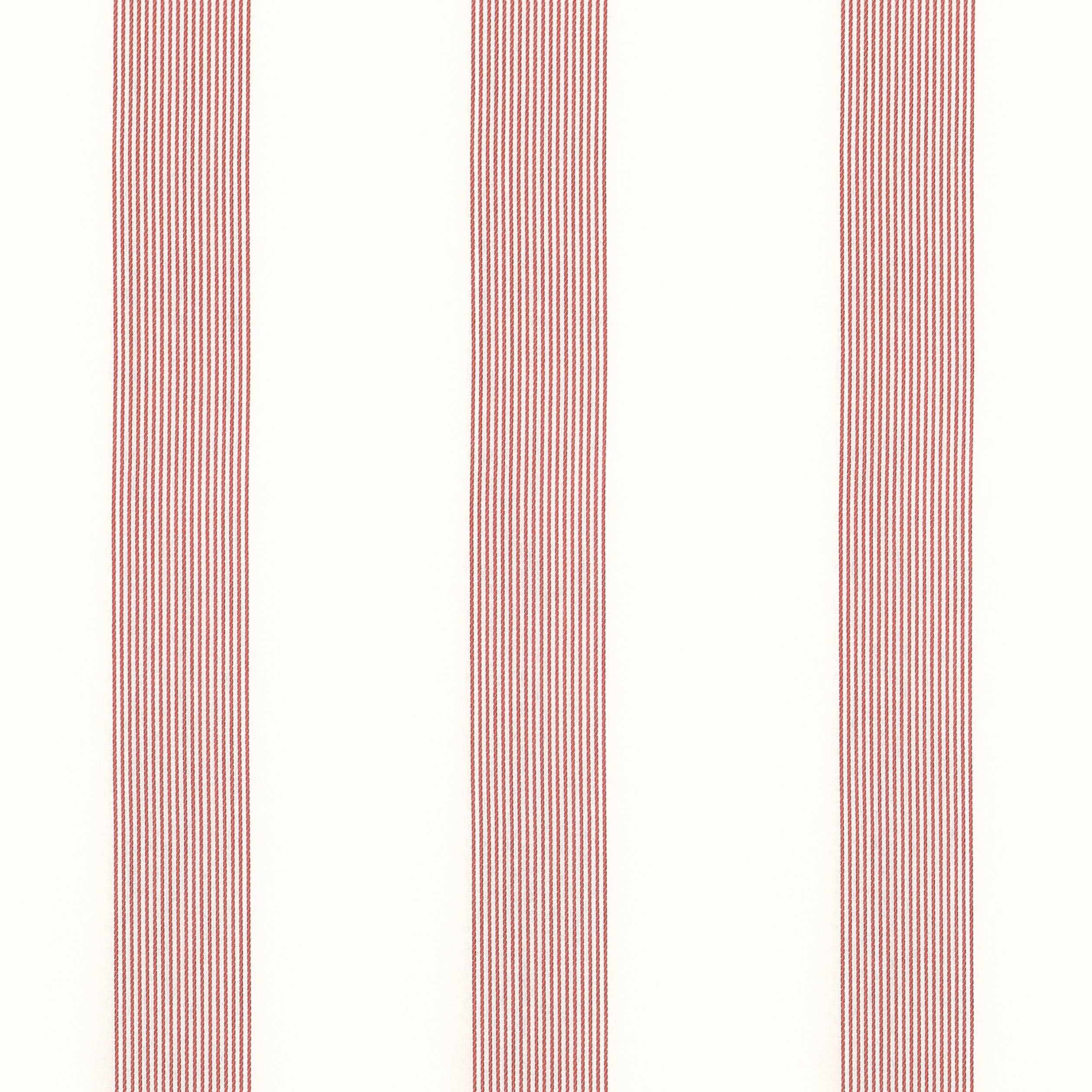 Sabine fabric in stripe cranberry color - pattern number FWW81734 - by Thibaut in the Locale Wide Width collection