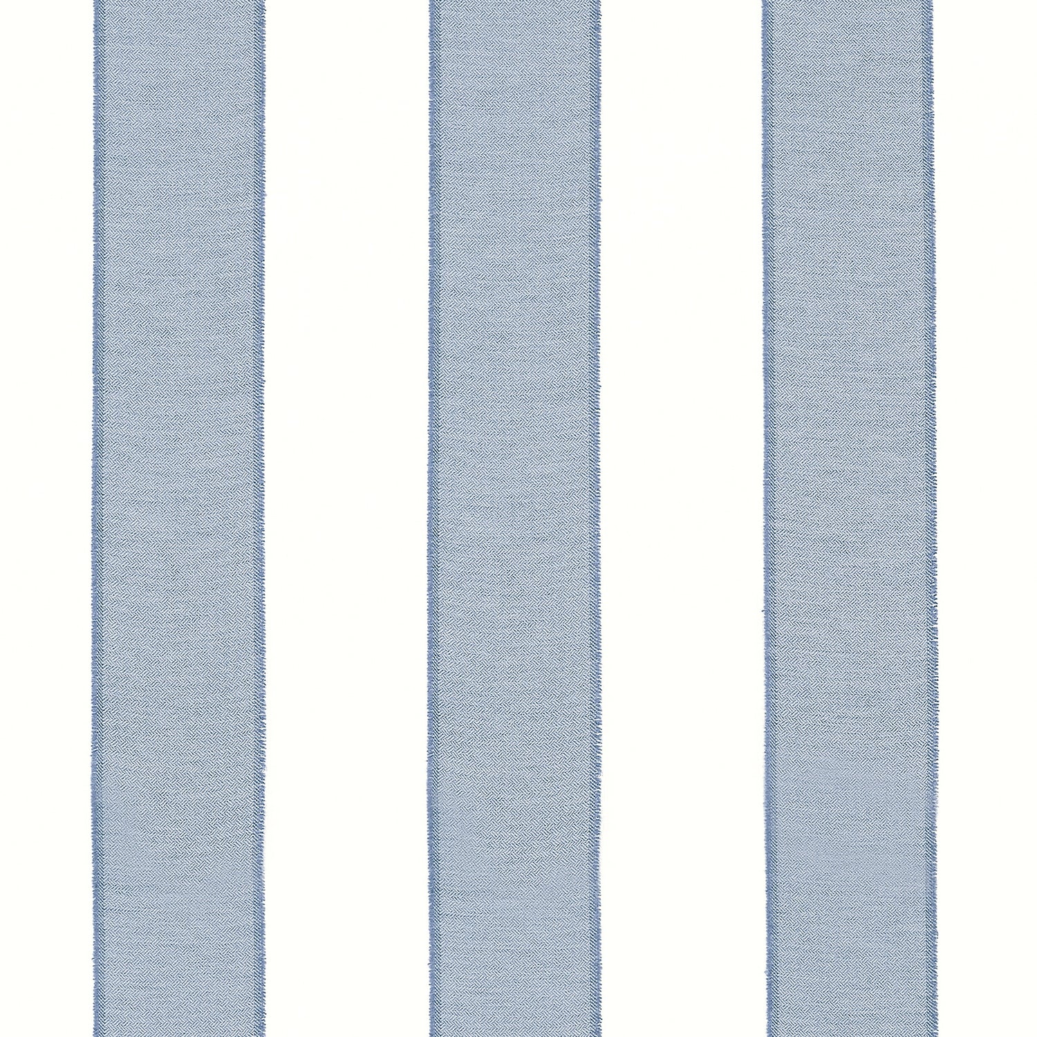 Intaglio Stripe fabric in oxford blue color - pattern number FWW81745 - by Thibaut in the Locale Wide Width collection