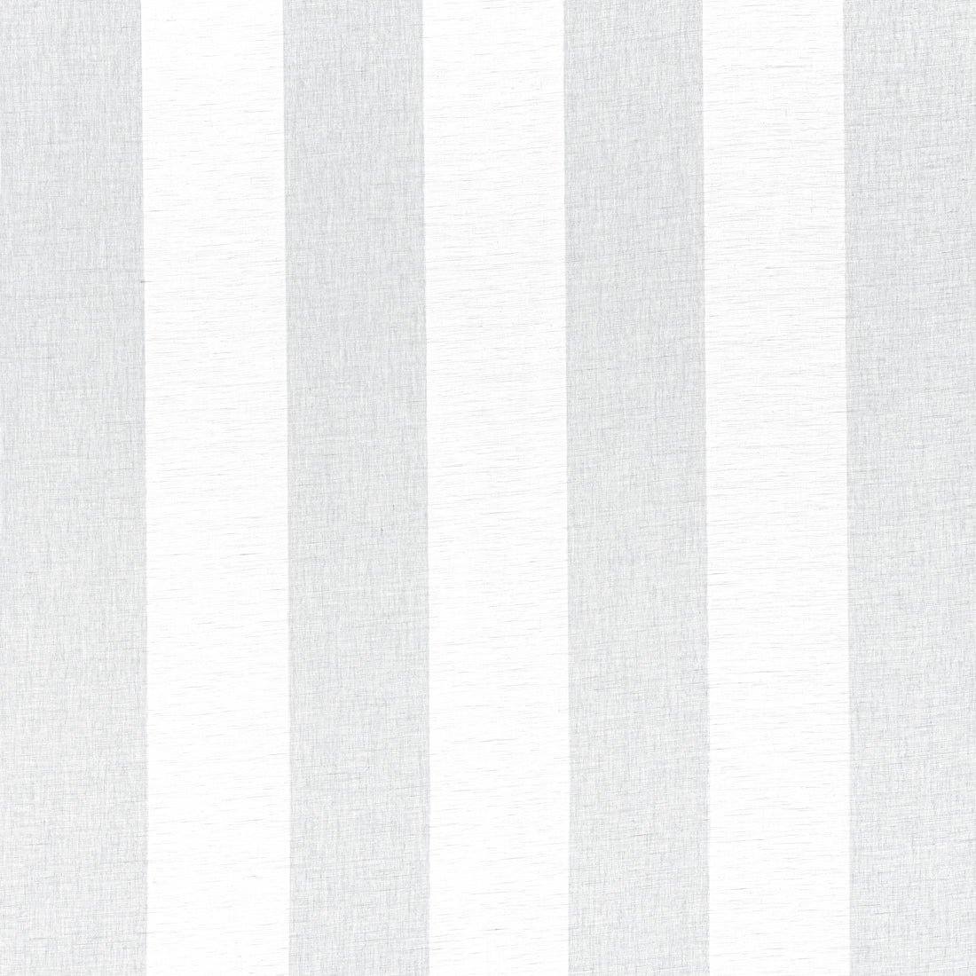 Newport Stripe fabric in platinum and white color - pattern number FWW8217 - by Thibaut in the Aura collection