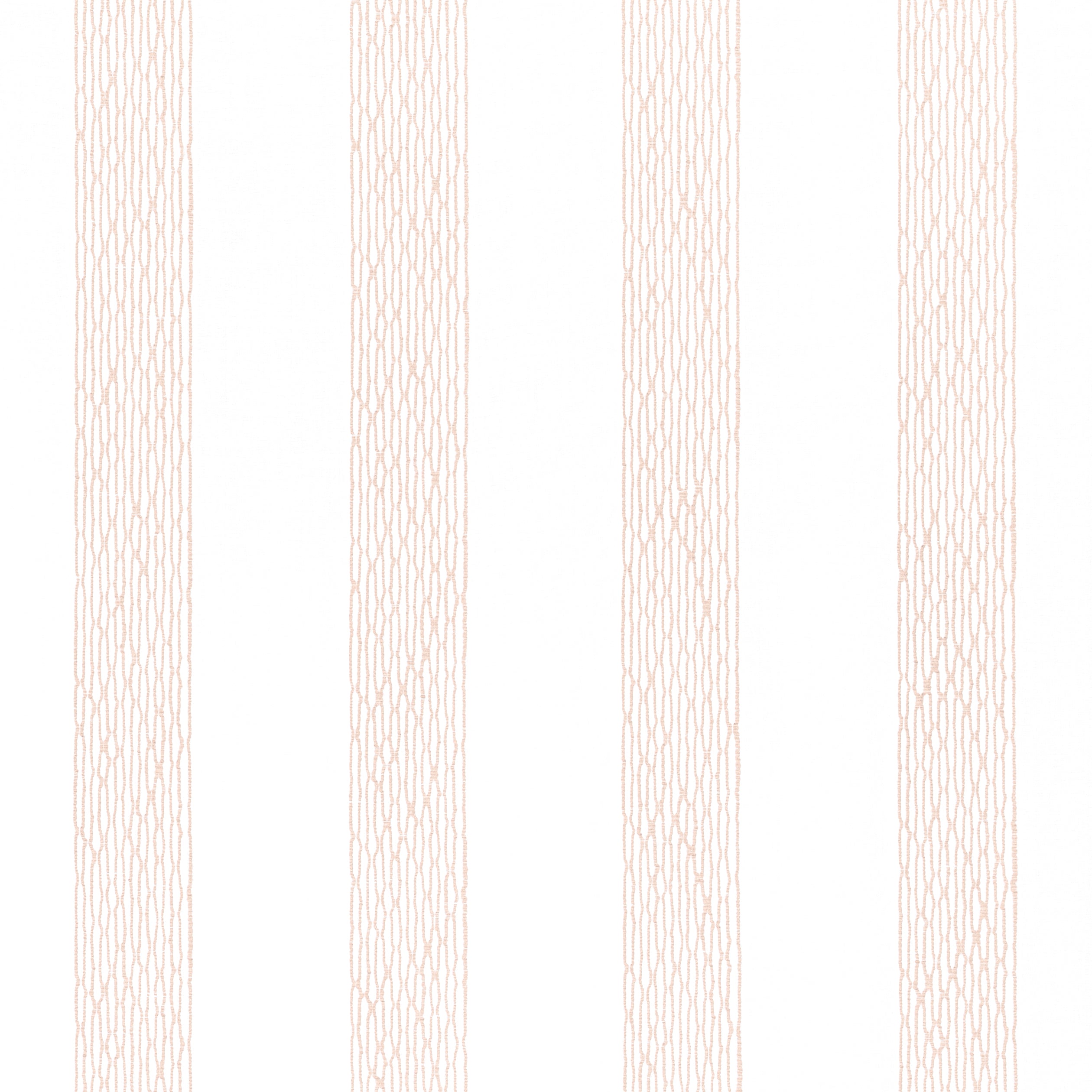 Cypress Stripe fabric in clay color - pattern number FWW8265 - by Thibaut in the Aura collection