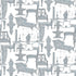 Blanca fabric in blanco/azul color - pattern GDT5187.003.0 - by Gaston y Daniela in the Lorenzo Castillo II collection