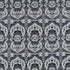Goya fabric in azul/gris color - pattern GDT5197.004.0 - by Gaston y Daniela in the Madrid collection