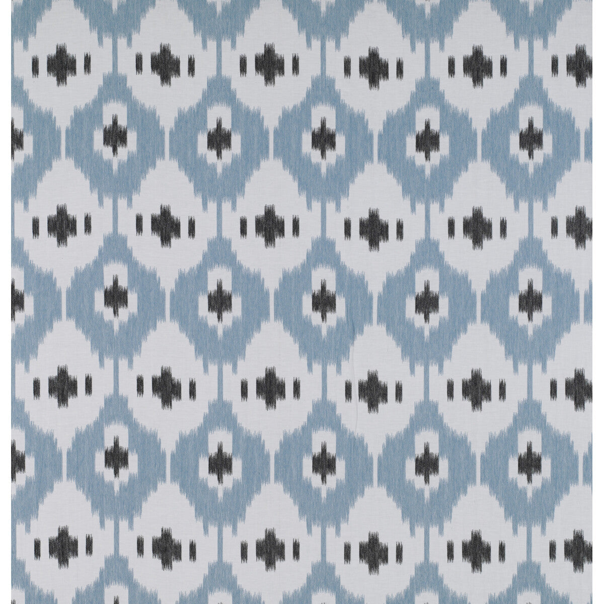 Panarea fabric in azul claro/onyx color - pattern GDT5315.006.0 - by Gaston y Daniela in the Tierras collection