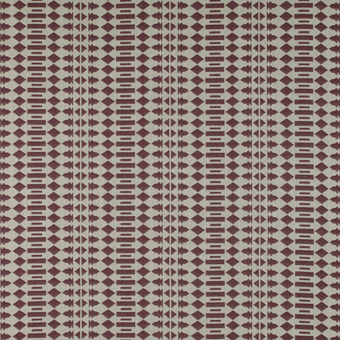 Pavia fabric in burdeos color - pattern GDT5322.005.0 - by Gaston y Daniela in the Tierras collection
