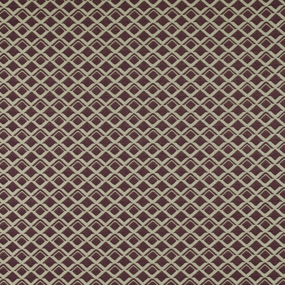 Lodi fabric in burdeos color - pattern GDT5324.005.0 - by Gaston y Daniela in the Tierras collection