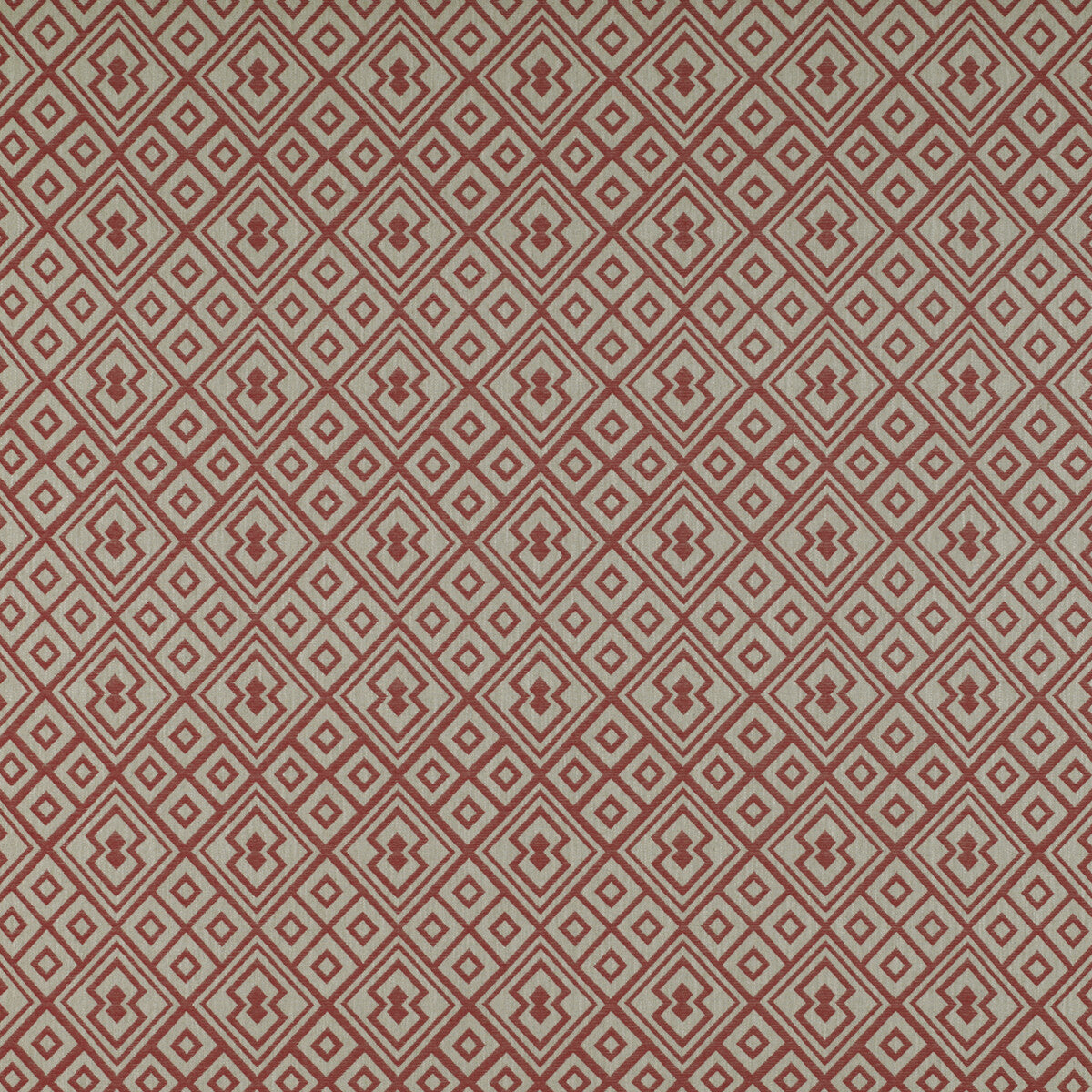 Bergamo fabric in rojo color - pattern GDT5325.004.0 - by Gaston y Daniela in the Tierras collection