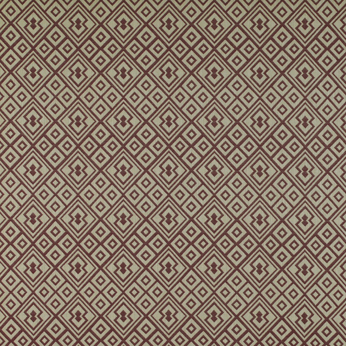 Bergamo fabric in burdeos color - pattern GDT5325.005.0 - by Gaston y Daniela in the Tierras collection