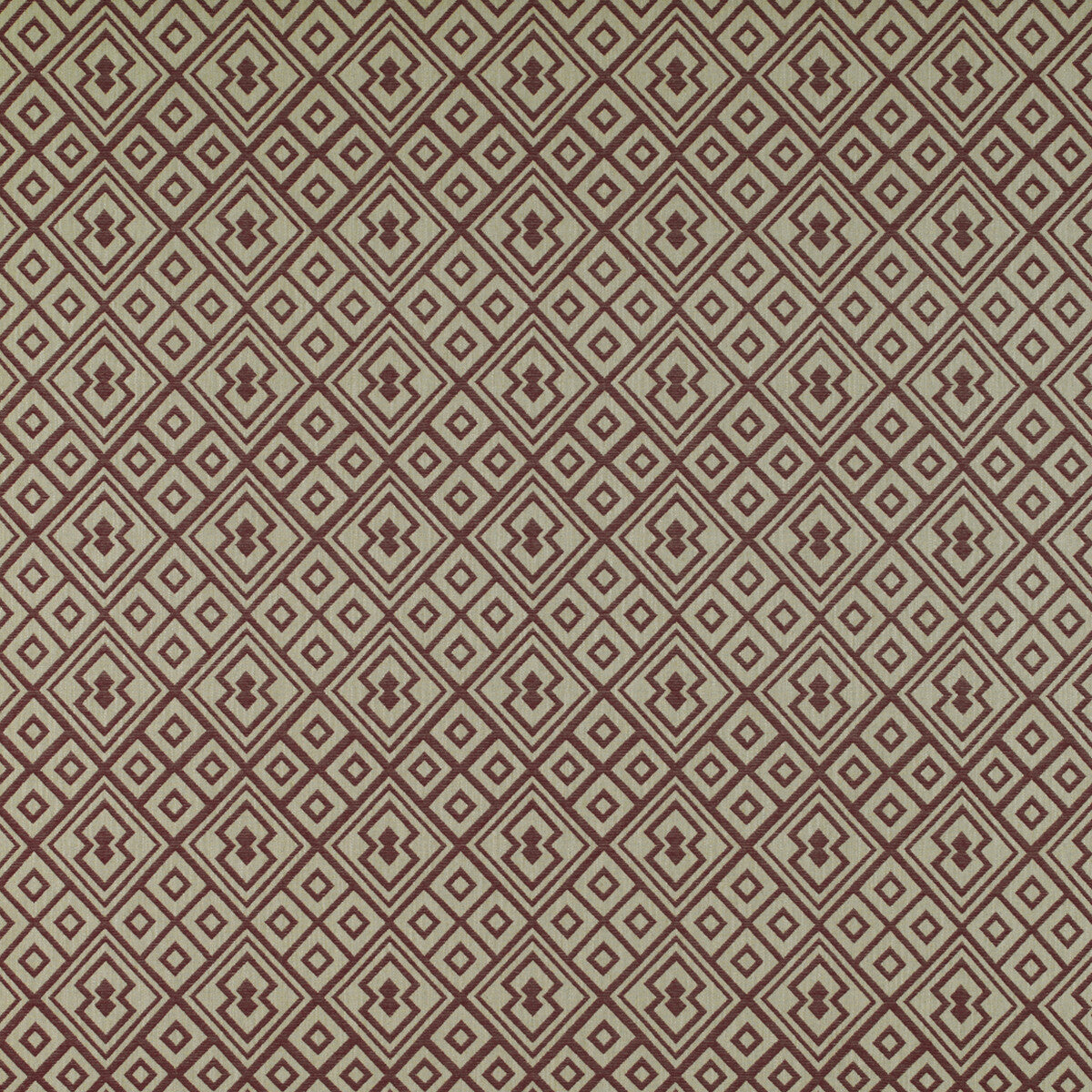 Bergamo fabric in burdeos color - pattern GDT5325.005.0 - by Gaston y Daniela in the Tierras collection