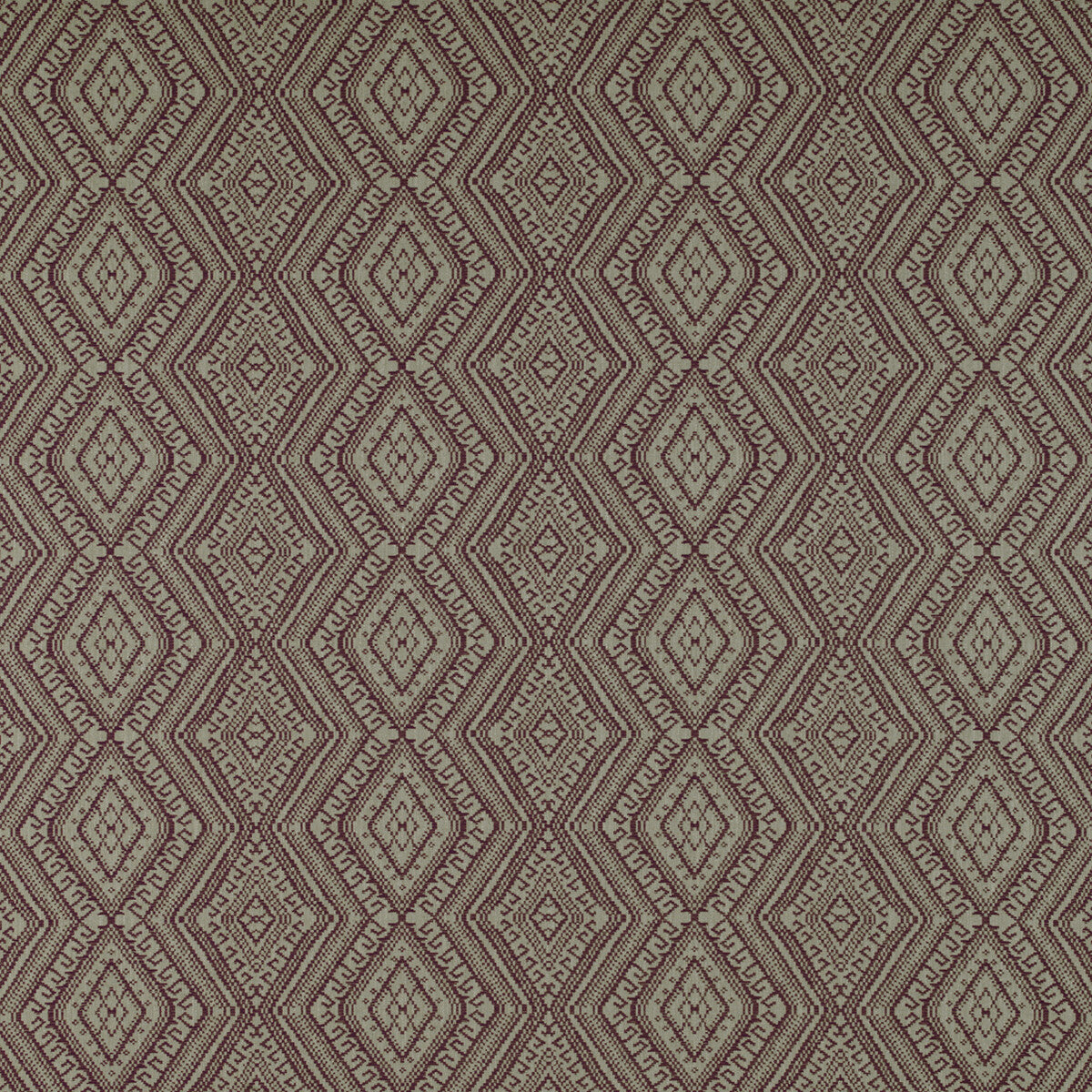 Milan fabric in burdeos color - pattern GDT5326.005.0 - by Gaston y Daniela in the Tierras collection