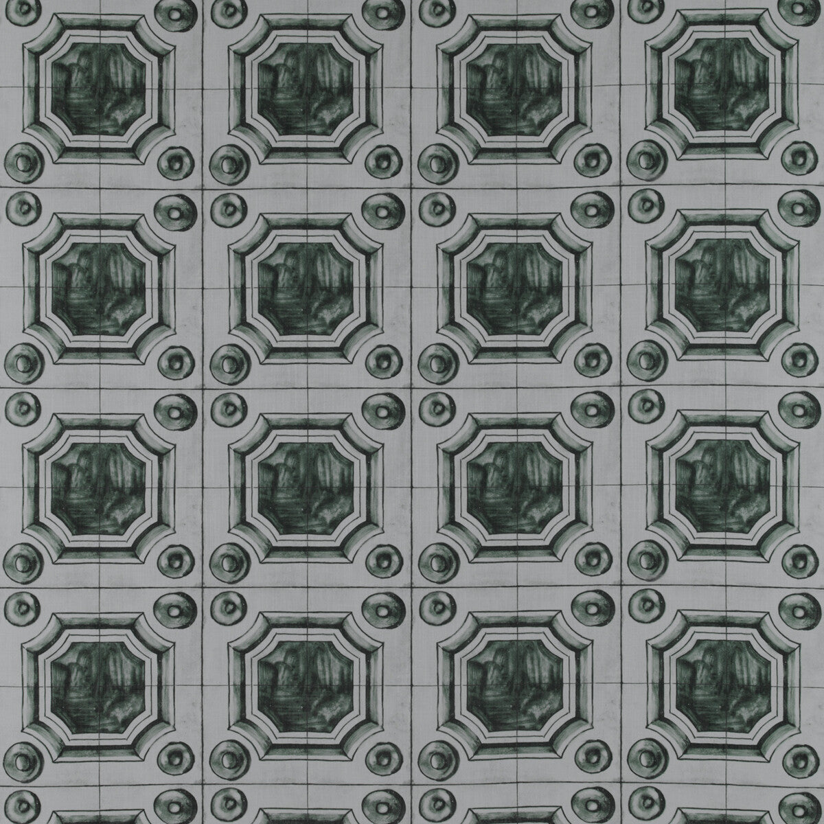Celio fabric in verde color - pattern GDT5333.005.0 - by Gaston y Daniela in the Tierras collection