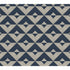 Kenia fabric in azul oscuro color - pattern GDT5373.9.0 - by Gaston y Daniela in the Gaston Africalia collection