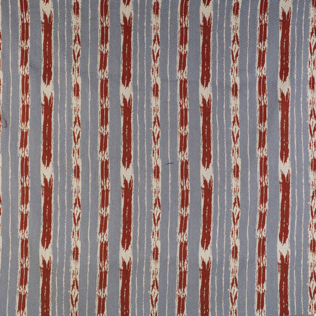 Bandas fabric in azul cielo/rojo color - pattern GDT5497.004.0 - by Gaston y Daniela in the Gaston Libreria collection