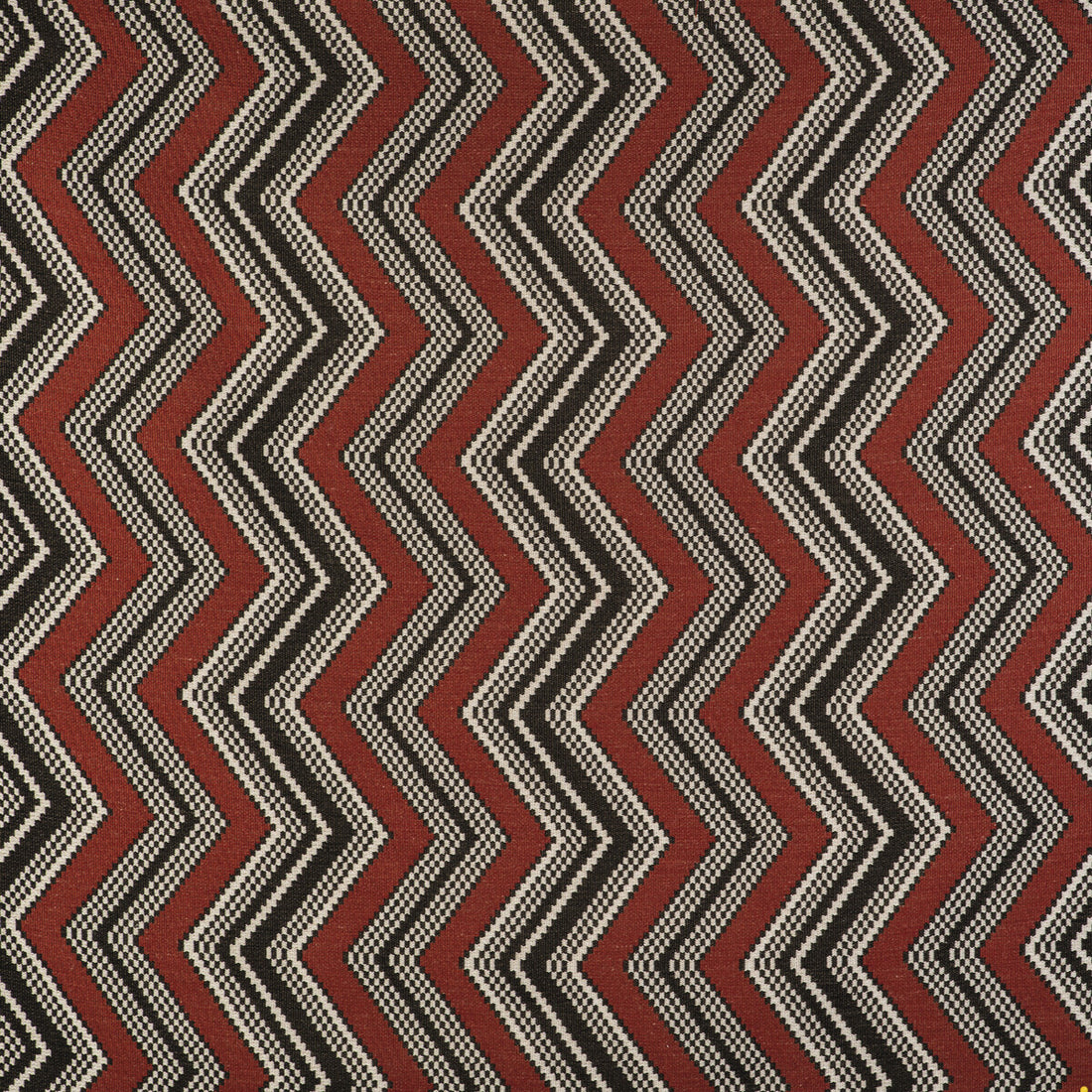 Zig Zag fabric in rojo color - pattern GDT5498.003.0 - by Gaston y Daniela in the Gaston Libreria collection