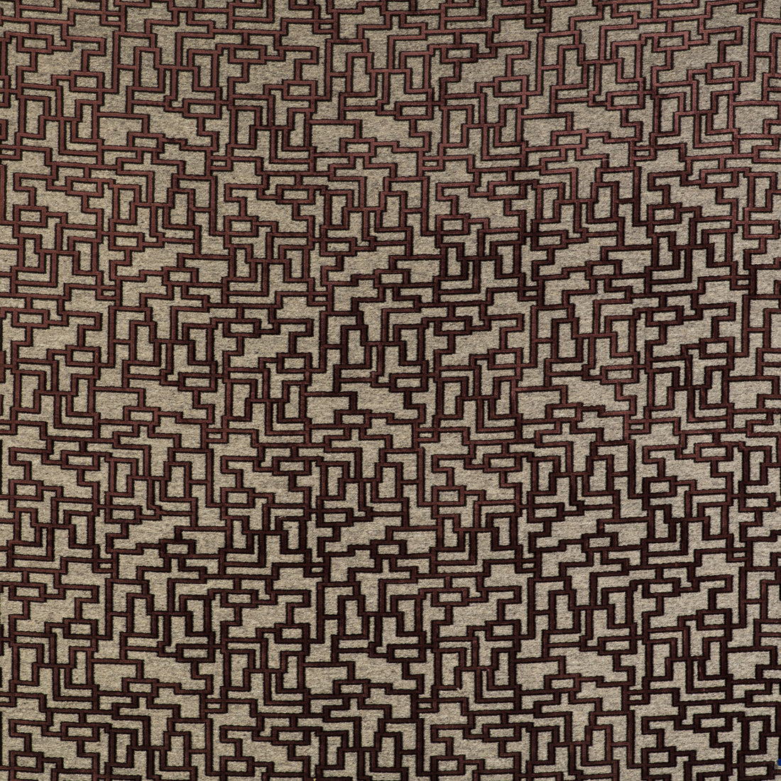 Laberinto fabric in rosa/viejo color - pattern GDT5501.003.0 - by Gaston y Daniela in the Gaston Libreria collection