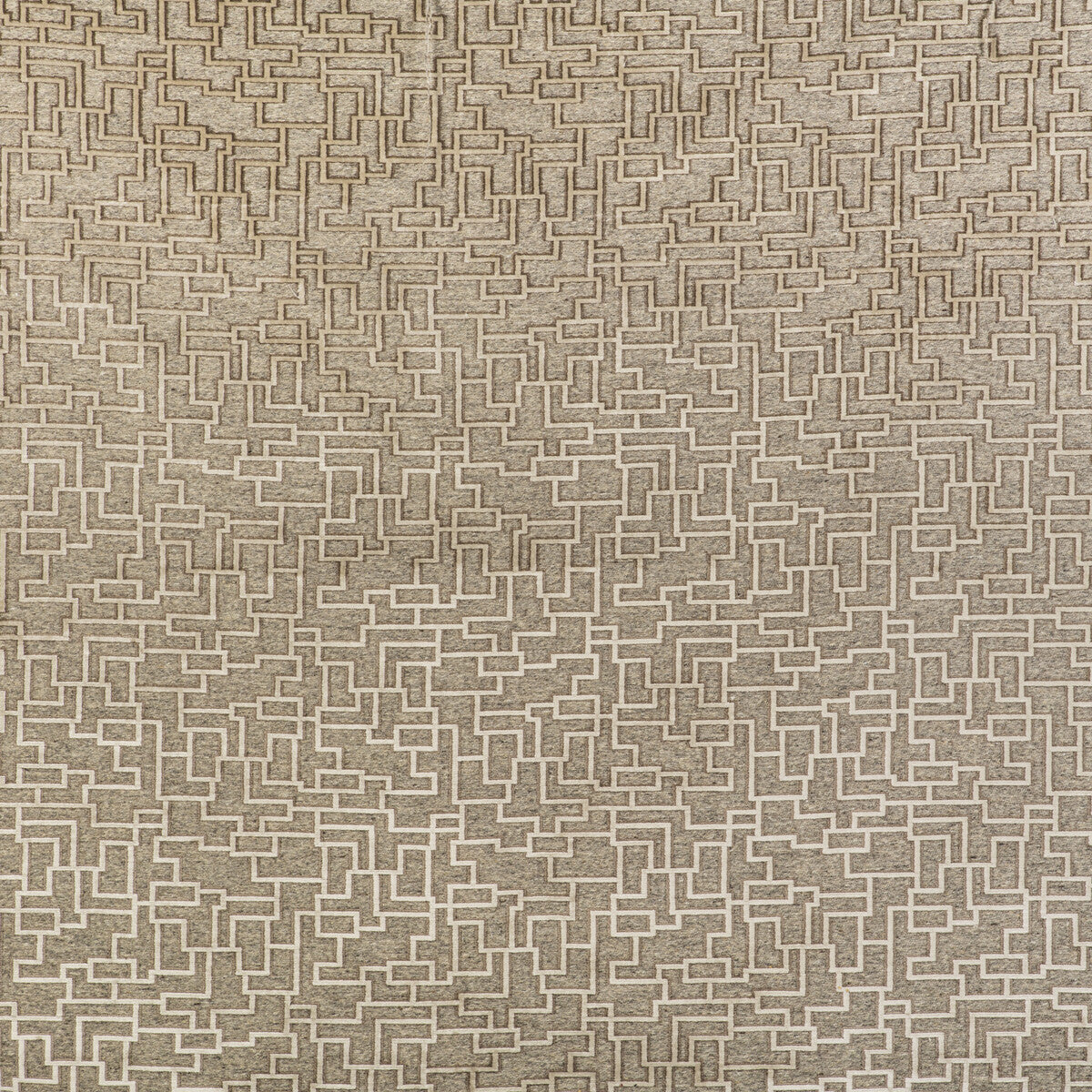 Laberinto fabric in crudo color - pattern GDT5501.004.0 - by Gaston y Daniela in the Gaston Libreria collection