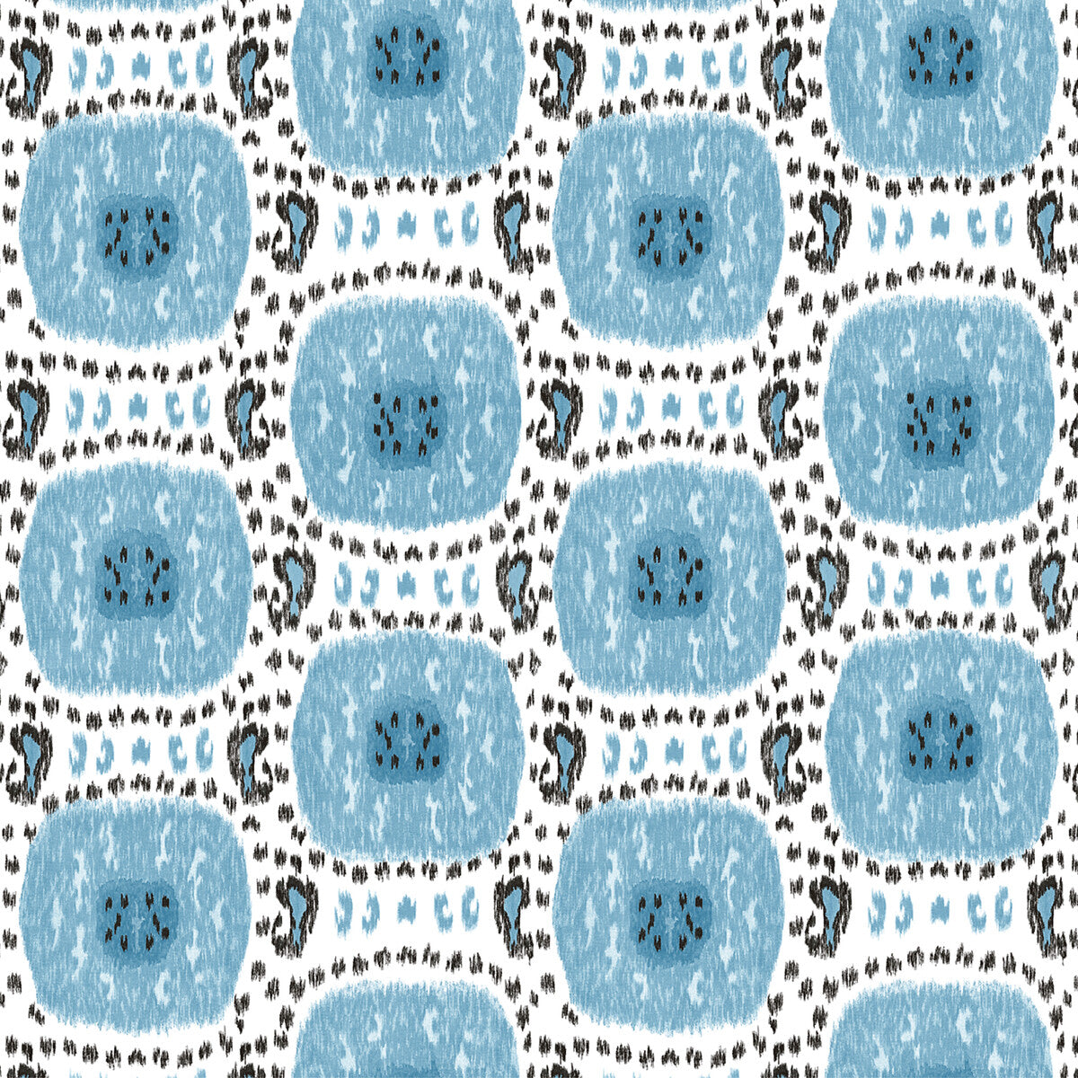 Gran Sol fabric in azul color - pattern GDT5541.003.0 - by Gaston y Daniela in the Gaston Libreria collection