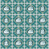 Porcelanas fabric in esmeralda color - pattern GDT5544.003.0 - by Gaston y Daniela in the Gaston Libreria collection