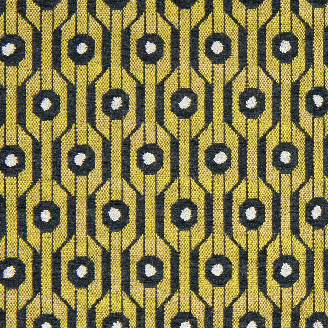 Almirante fabric in mostaza color - pattern GDT5576.003.0 - by Gaston y Daniela in the Gaston Nuevo Mundo collection