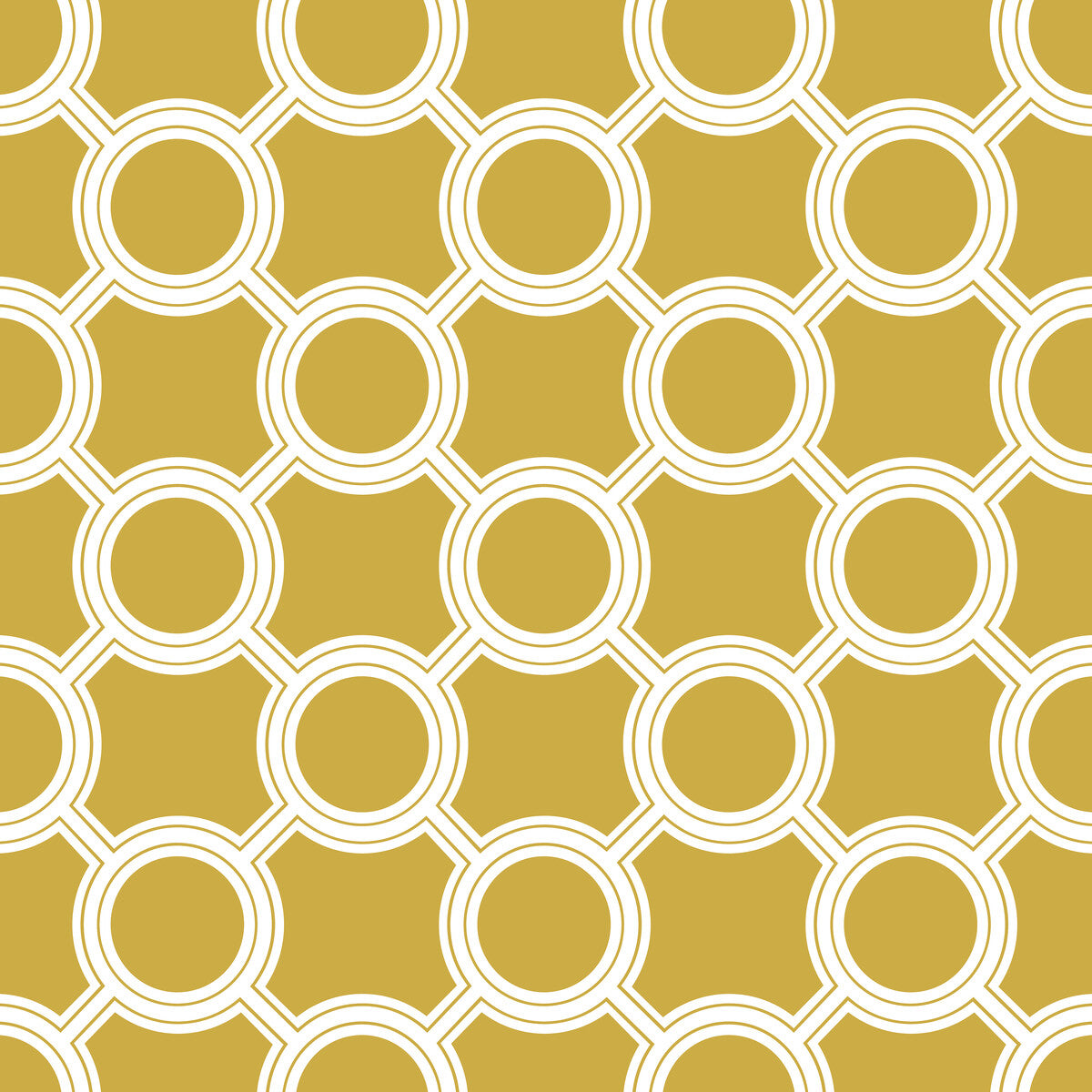 Aymara fabric in ocre color - pattern GDT5600.004.0 - by Gaston y Daniela in the Gaston Nuevo Mundo collection