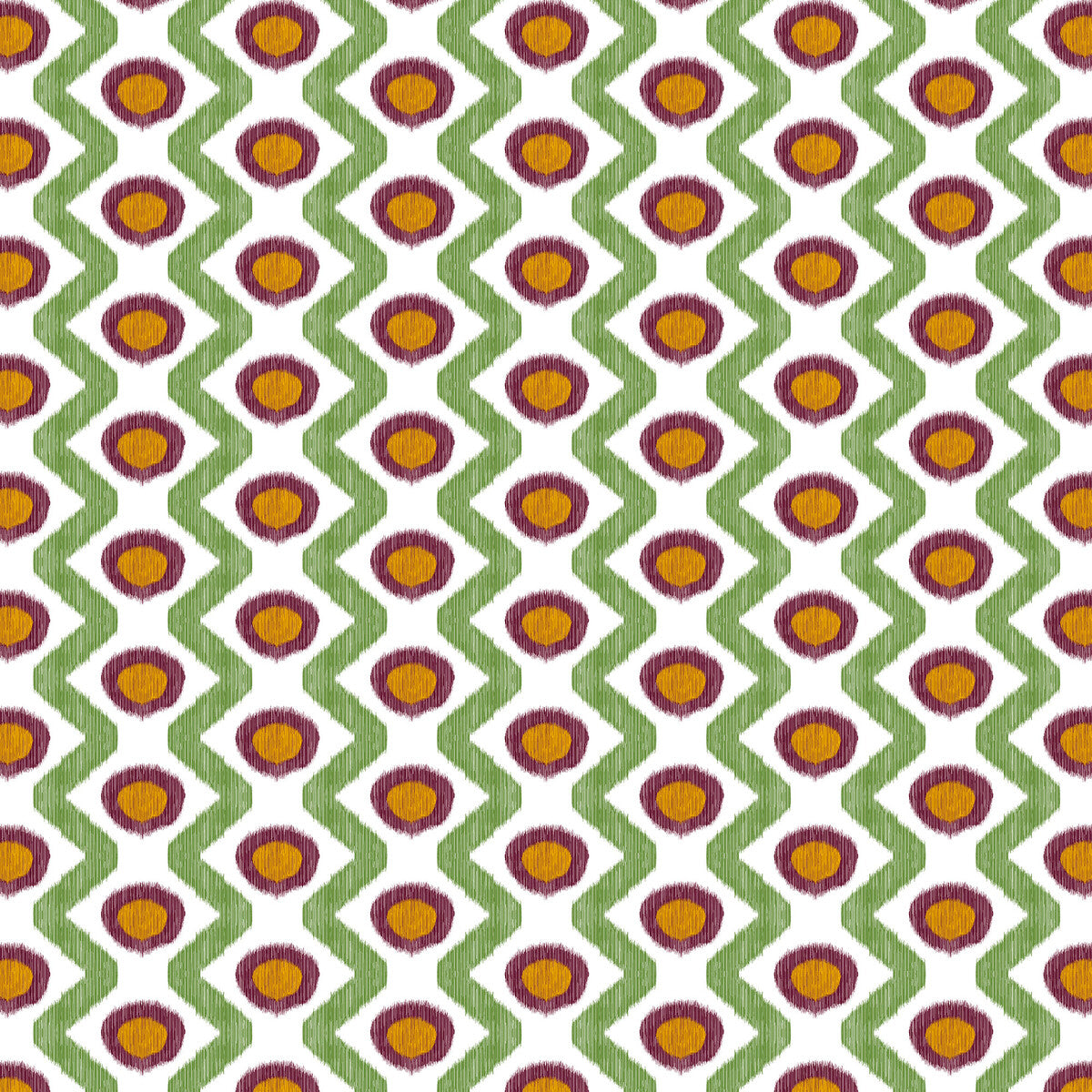 Cala Marsal fabric in verde burdeos color - pattern GDT5681.003.0 - by Gaston y Daniela in the Gaston Maiorica collection