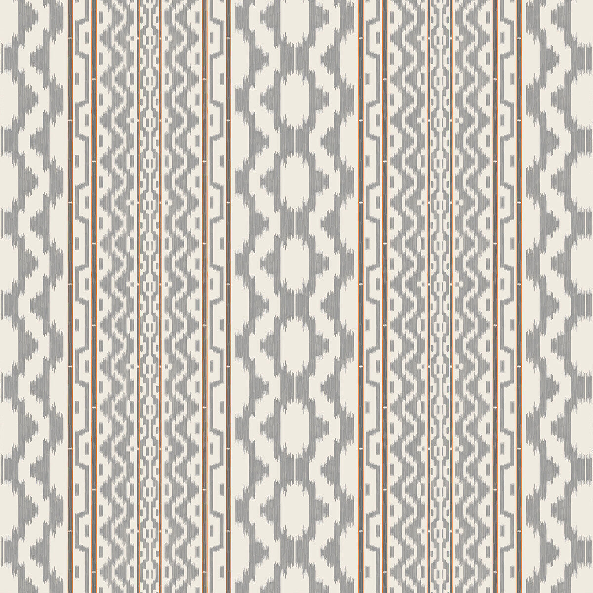 Cala Murada fabric in gris naranja color - pattern GDT5682.002.0 - by Gaston y Daniela in the Gaston Maiorica collection