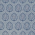 Palmeta fabric in fondo azul color - pattern number GDT5692.003.0 - by Gaston y Daniela in the Gaston y Daniela Marco Polo Indoor/Outdoor collection