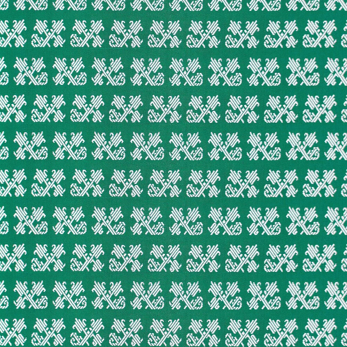 Tulip fabric in verde oscuro color - pattern number GDT5699.002.0 - by Gaston y Daniela in the Gaston y Daniela Marco Polo Indoor/Outdoor collection