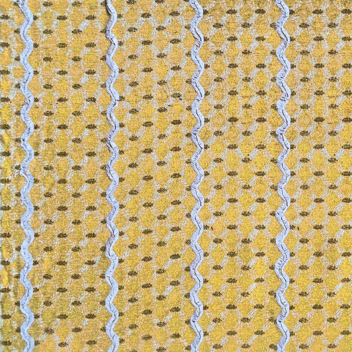 Sevan fabric in ocre color - pattern number GDT5722.004.0 - by Gaston y Daniela in the Gaston y Daniela Marco Polo collection