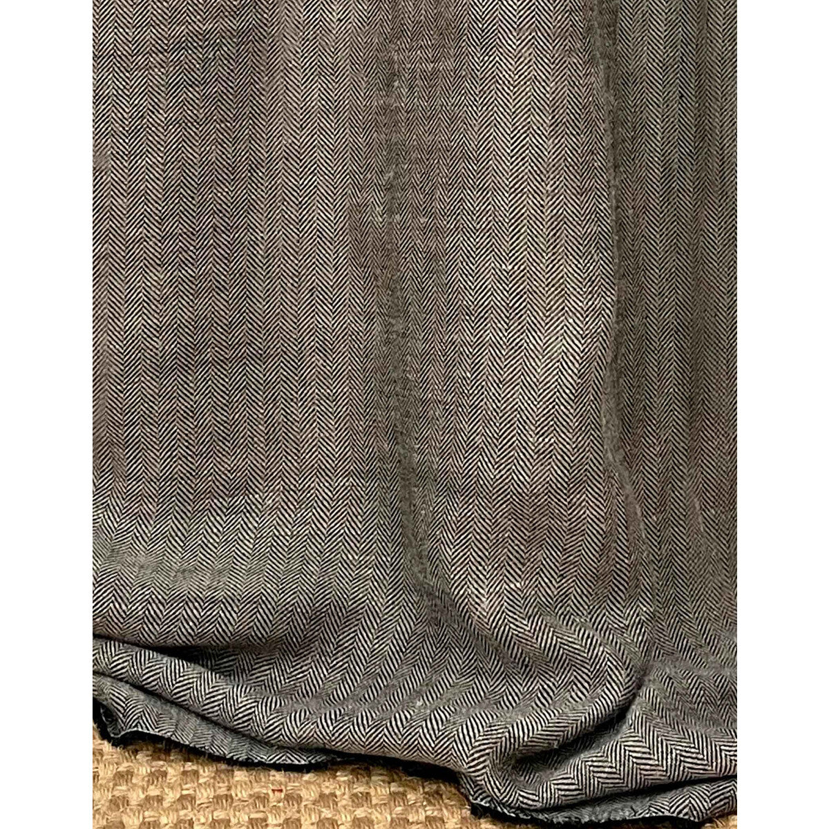 Elbrus fabric in negro color - pattern number GDT5736.001.0 - by Gaston y Daniela in the Gaston y Daniela Marco Polo collection