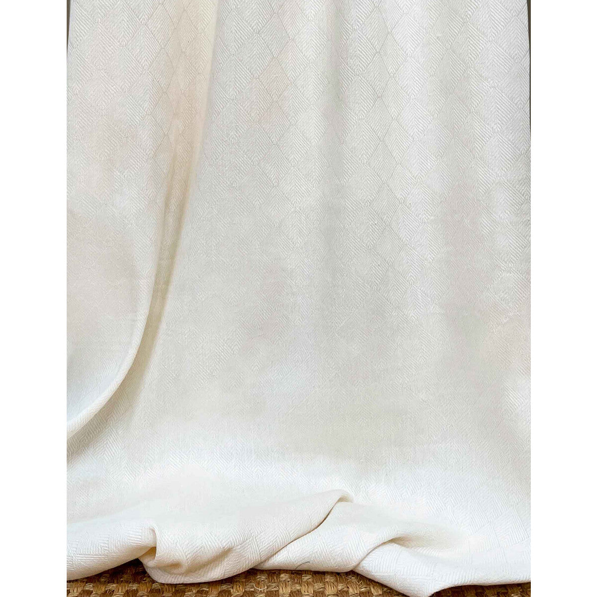 Shota fabric in blanco color - pattern number GDT5737.001.0 - by Gaston y Daniela in the Gaston y Daniela Marco Polo collection