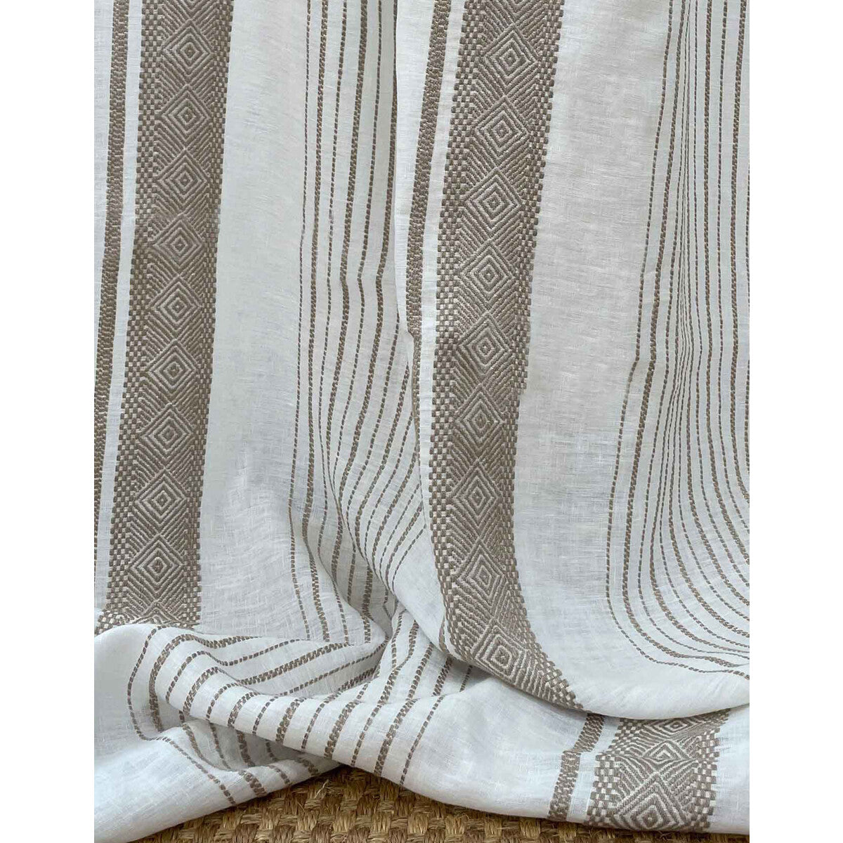 Lhotse fabric in natural color - pattern number GDT5740.001.0 - by Gaston y Daniela in the Gaston y Daniela Marco Polo collection