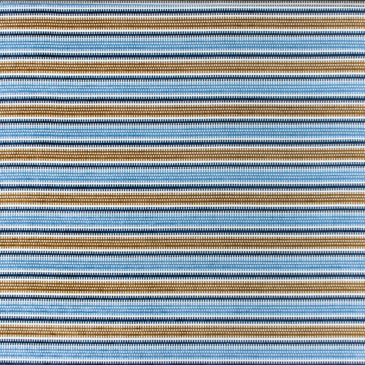 Assos fabric in azul ocre color - pattern number GDT5780.001.0 - by Gaston y Daniela in the Gaston y Daniela Icaria collection