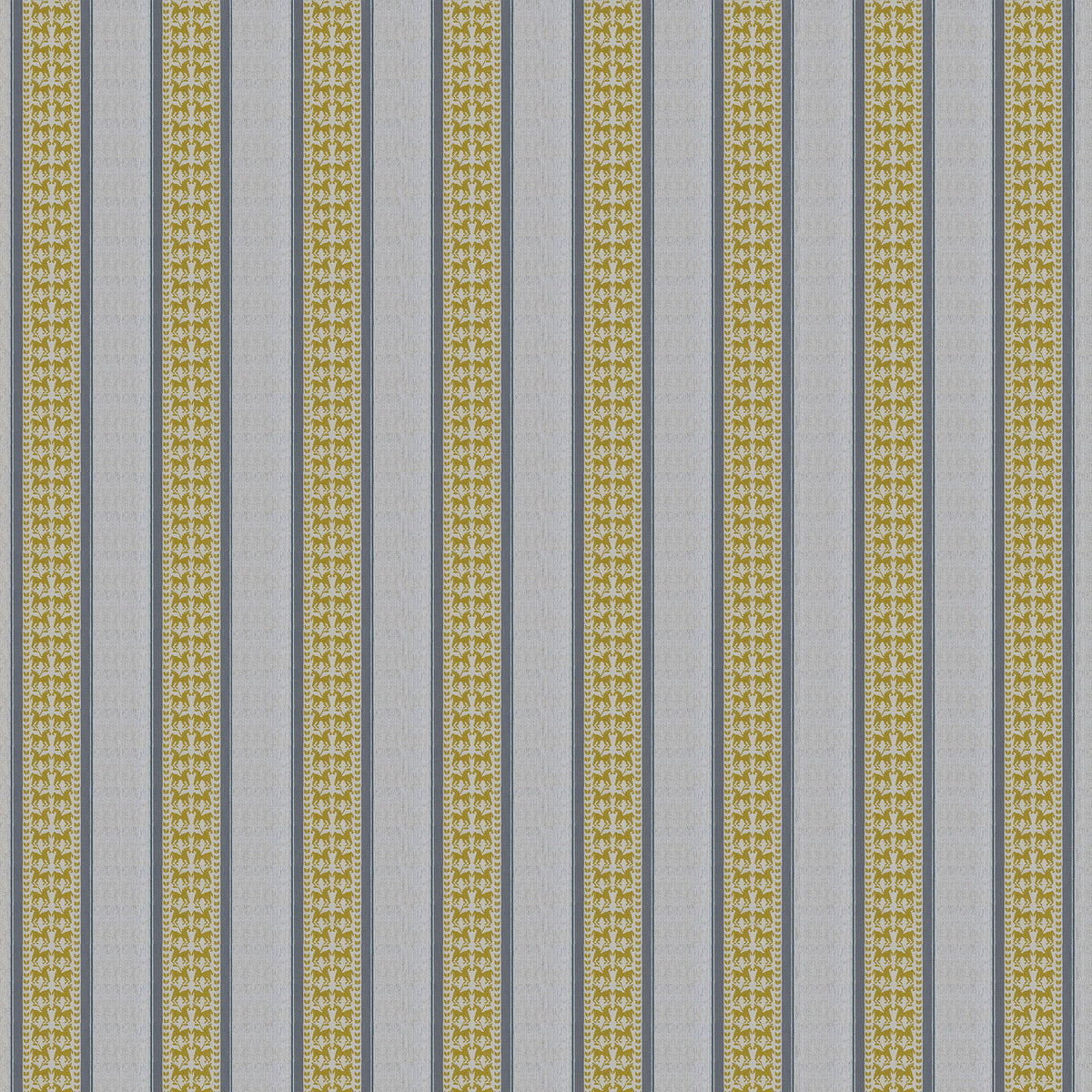 Troya fabric in Amarillo/Gris color - pattern number GDT5787.003.0 - by Gaston Y Daniela in the Gaston Y Daniela Icaria collection