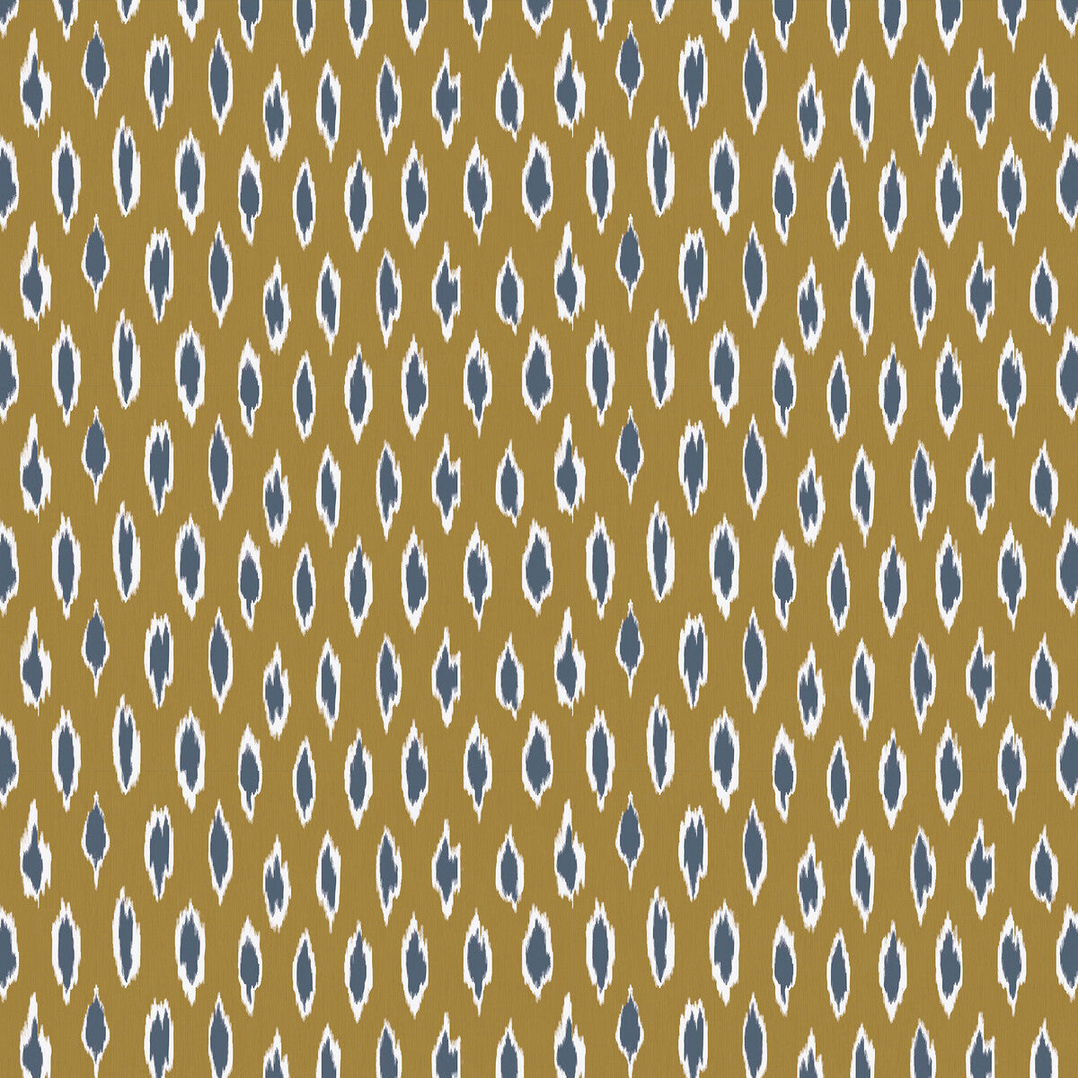 Hali fabric in ocre azul color - pattern number GDT5794.003.0 - by Gaston y Daniela in the Gaston y Daniela Icaria collection