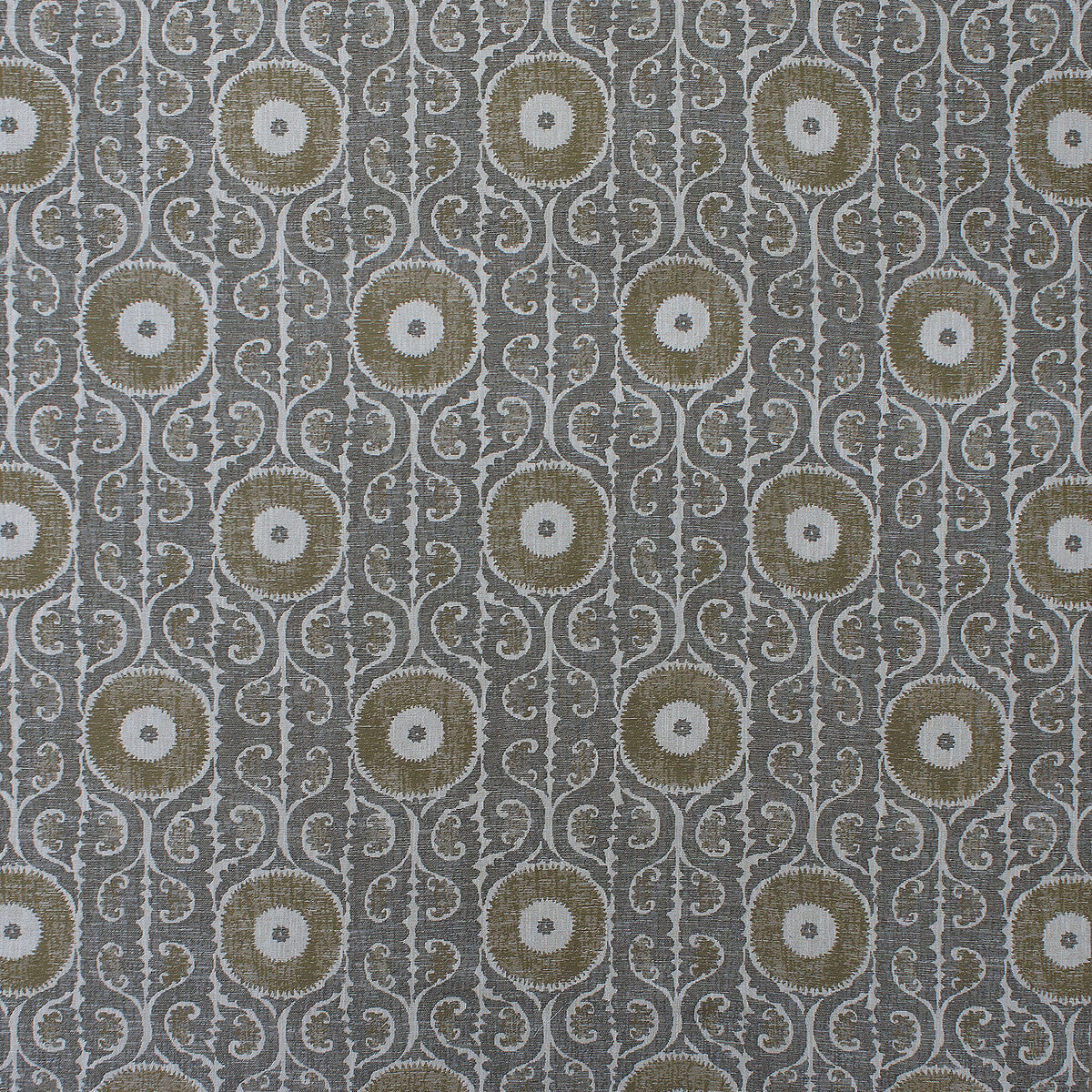 Dedalo fabric in chocolate color - pattern number GDT5797.005.0 - by Gaston y Daniela in the Gaston y Daniela Icaria collection