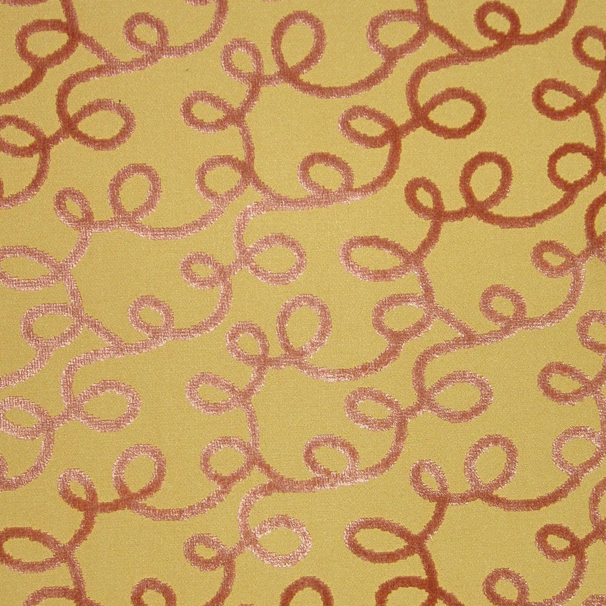 Lasso fabric in rose/pale gold color - pattern number GG 00069490 - by Scalamandre in the Old World Weavers collection