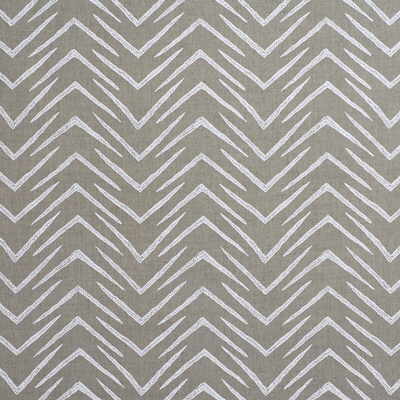 Herringbone fabric in jute/white color - pattern GWF-2620.116.0 - by Lee Jofa Modern in the Allegra Hicks collection