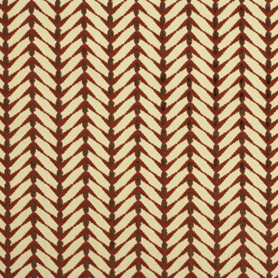 Herringbone fabric in Sand/Coral color - pattern number GWF-2620.12.0 - by Lee Jofa Modern in the Allegra Hicks collection