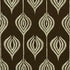 Tulip fabric in chocolate/cream color - pattern GWF-2622.68.0 - by Lee Jofa Modern in the Allegra Hicks collection