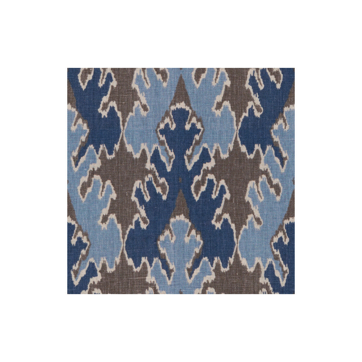 Bengal Bazaar fabric in grey/indigo color - pattern GWF-2811.511.0 - by Lee Jofa Modern in the Kelly Wearstler II collection