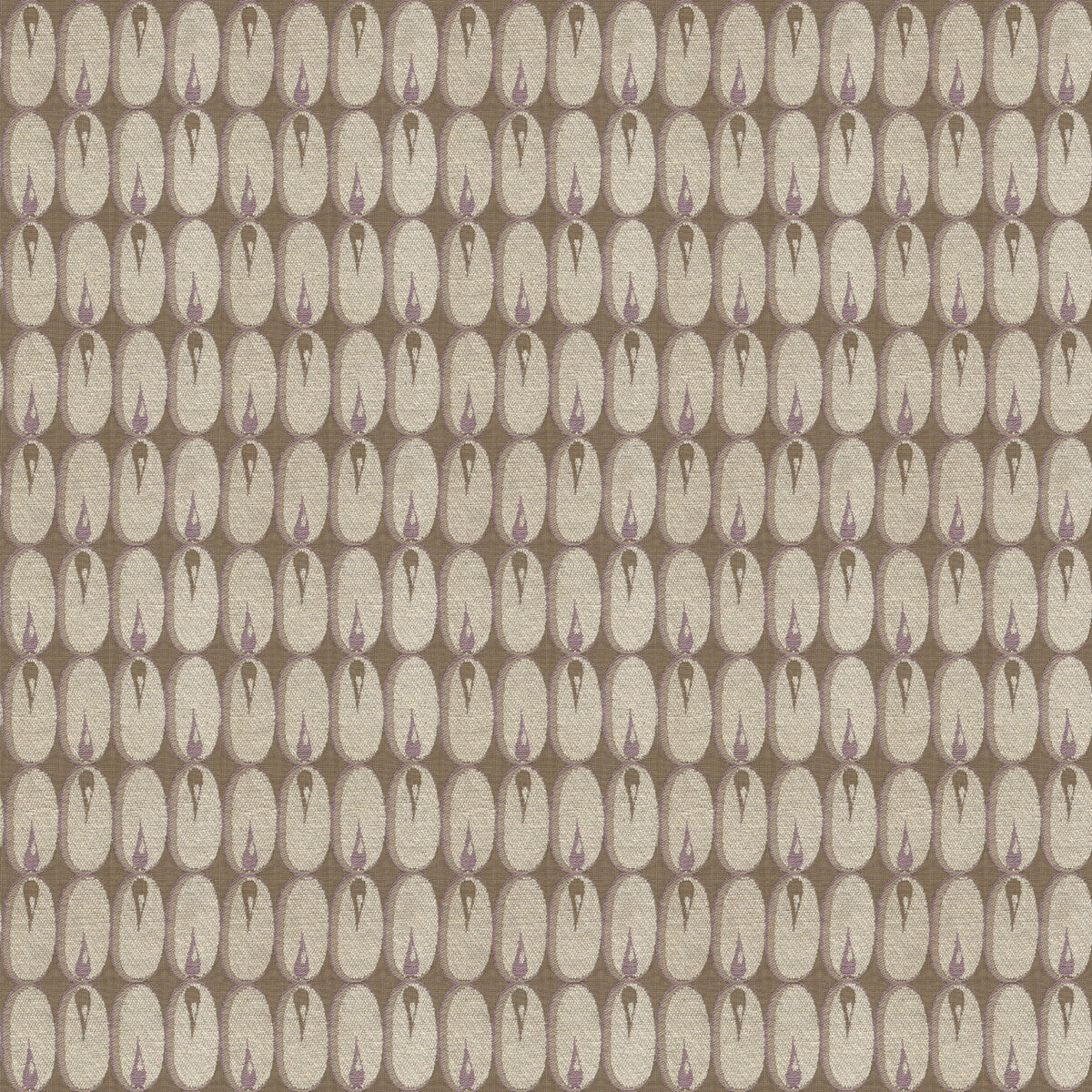 Oval Flame fabric in lilac color - pattern GWF-2924.10.0 - by Lee Jofa Modern in the Allegra Hicks II collection