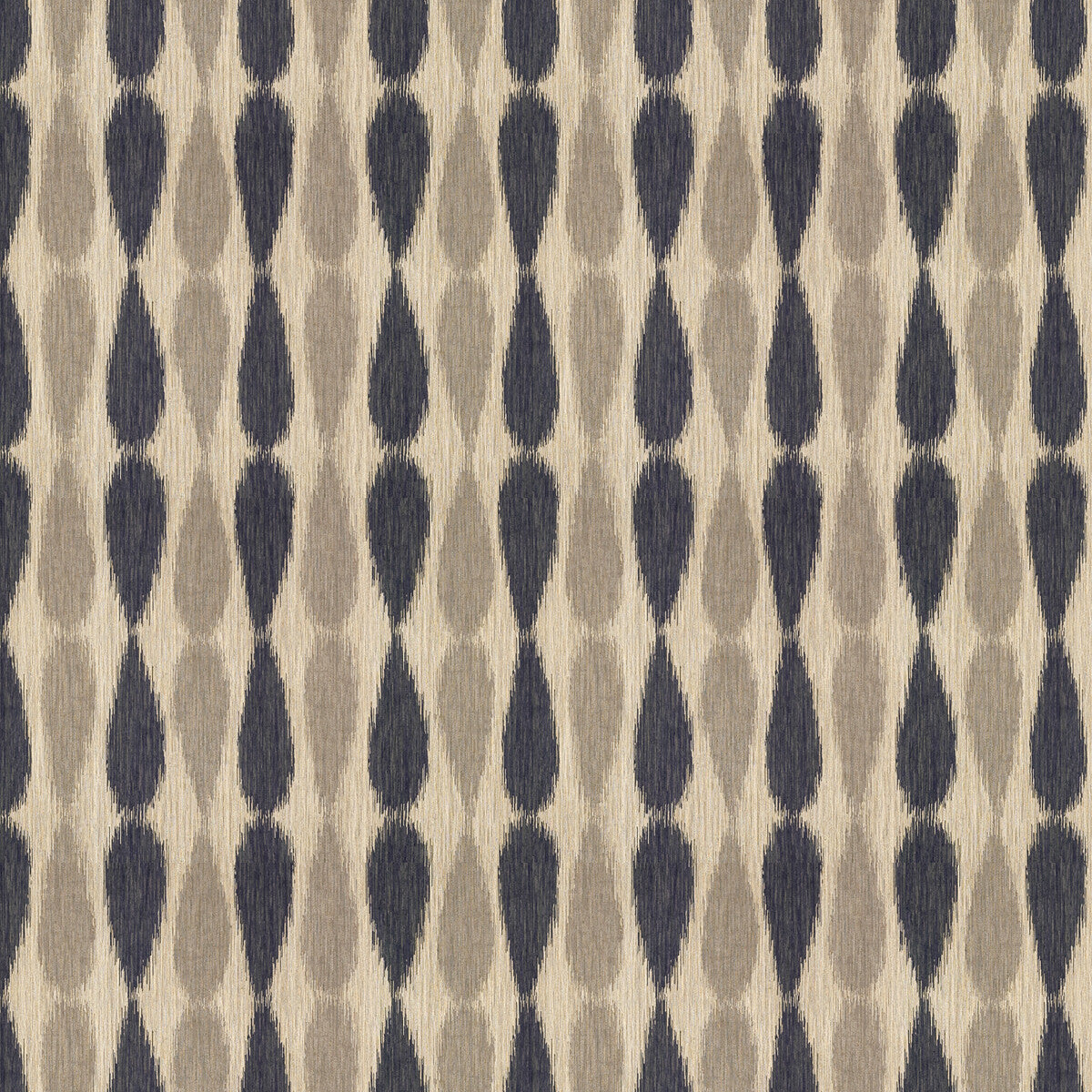 Ikat Drops fabric in midnight color - pattern GWF-2927.511.0 - by Lee Jofa Modern in the Allegra Hicks II collection
