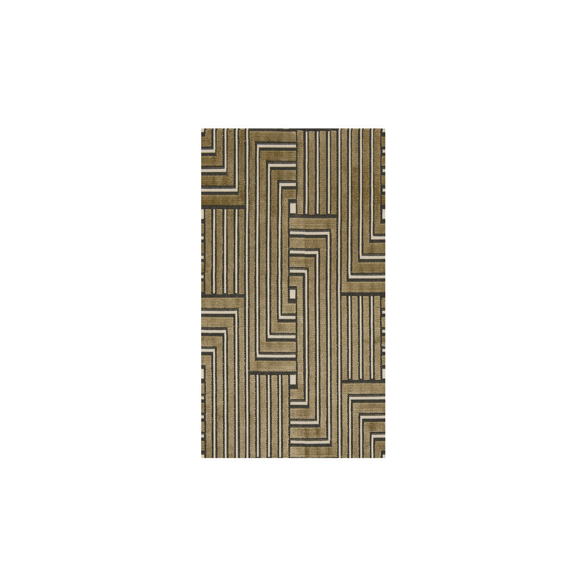 Louvered Maze fabric in linen color - pattern GWF-3041.816.0 - by Lee Jofa Modern in the Ventana Weaves collection